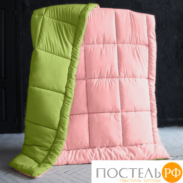 Одеяло 'Sleep iX' MultiColor 250 гр/м, 220х240 см, (цвет: Теплый Розовый+Лайм) Код: 4605674132246
